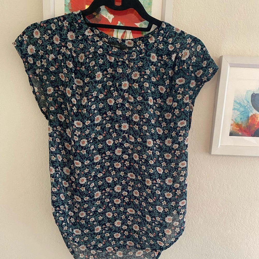 Floral blouse
